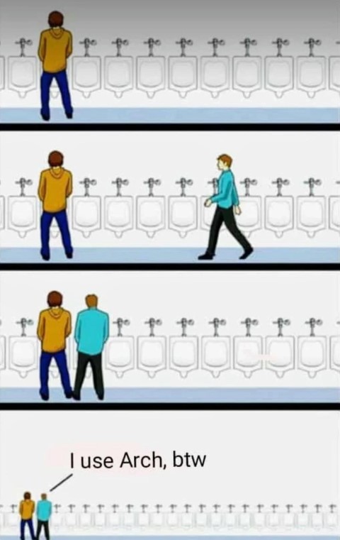 i use arch btw